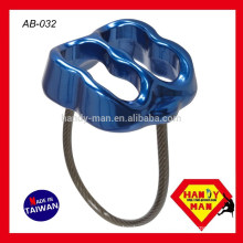 AB-032 ATC Forged Aluminum Belay Device For Descending, Ascending Climbing Double Slot